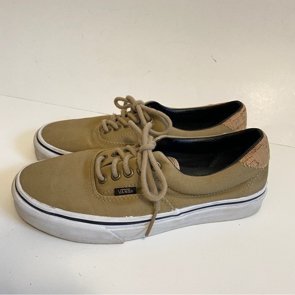Vans Shoes Vans Cork Twill Era 59 Low Top Sneakers Womens 85 Poshmark